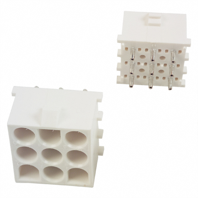 350990-4 TE Connectivity AMP Connectors  Embases Prises femelles